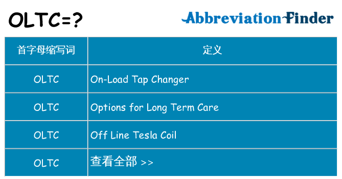 oltc 代表什么