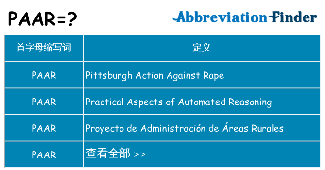 paar 代表什么