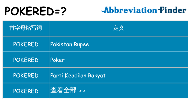 pokered 代表什么