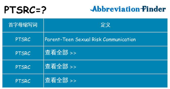 ptsrc 代表什么