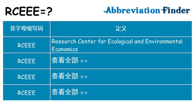 rceee 代表什么