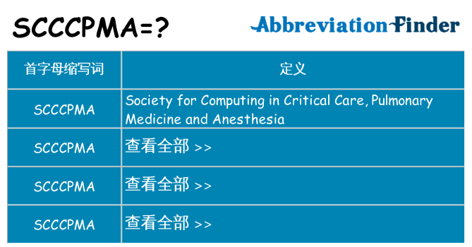 scccpma 代表什么