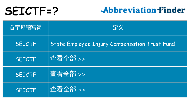 seictf 代表什么