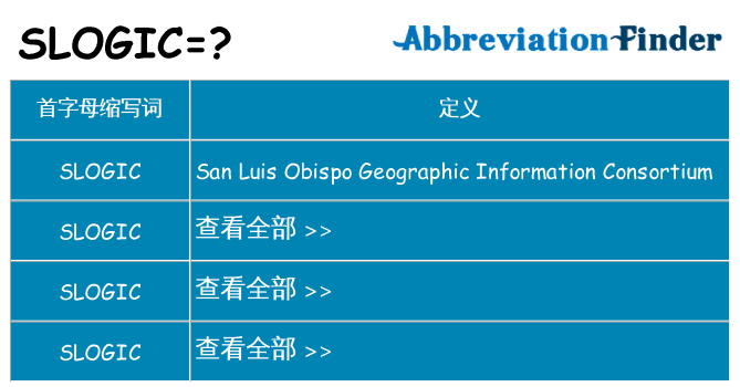 slogic 代表什么