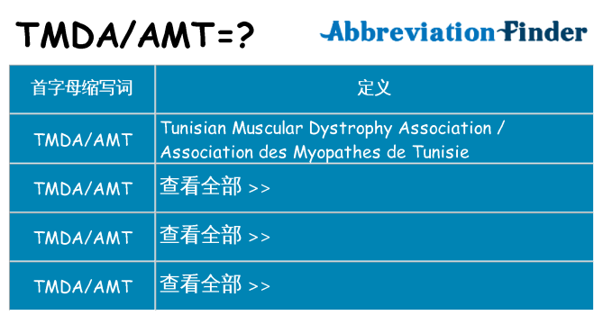 tmdaamt 代表什么