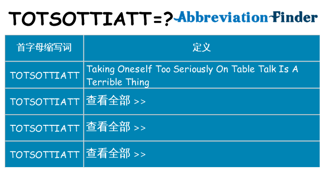 totsottiatt 代表什么
