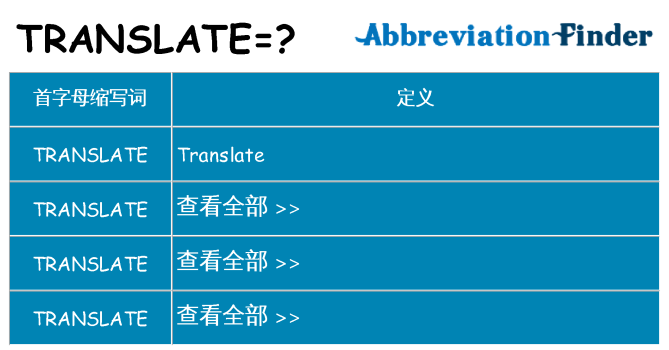 translate 代表什么