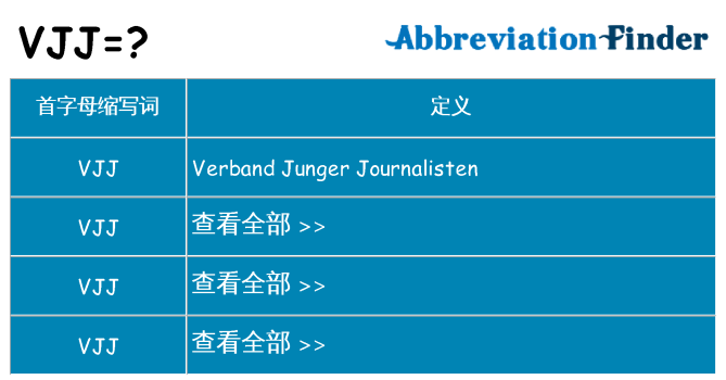 vjj 代表什么