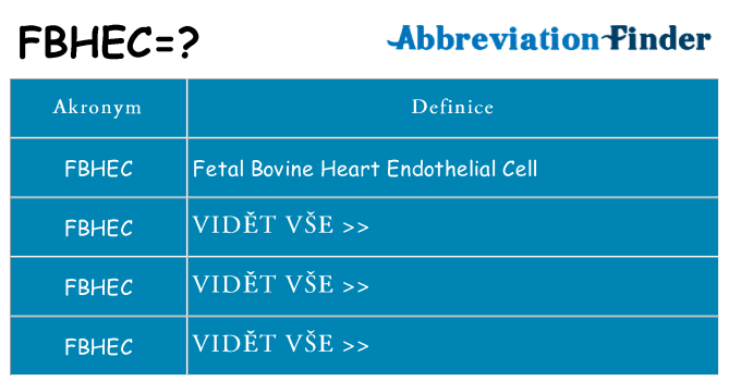 Co znamená fbhec