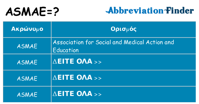 Τι σημαίνει asmae ηρεμήσει