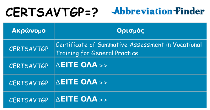 Τι σημαίνει certsavtgp ηρεμήσει