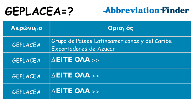 Τι σημαίνει geplacea ηρεμήσει