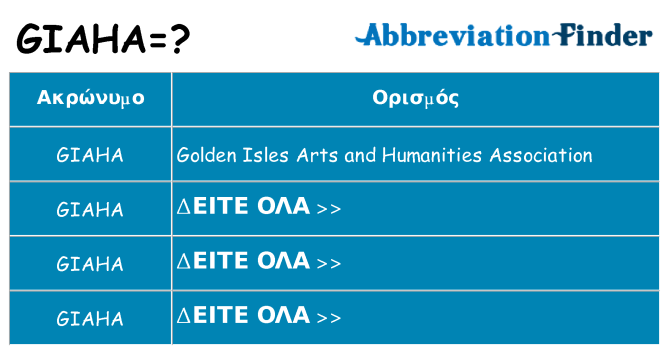 Τι σημαίνει giaha ηρεμήσει