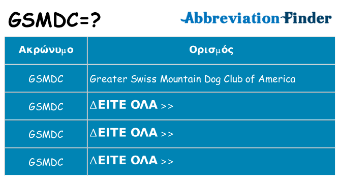 Τι σημαίνει gsmdc ηρεμήσει