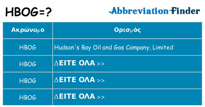 Τι σημαίνει hbog ηρεμήσει