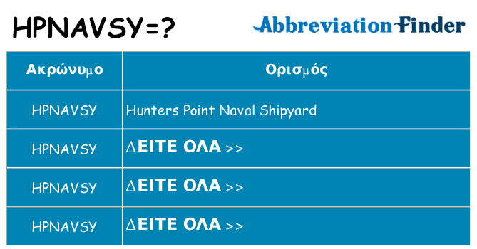 Τι σημαίνει hpnavsy ηρεμήσει