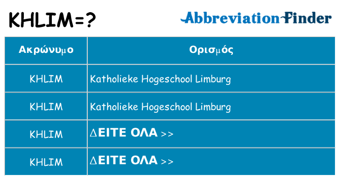 Τι σημαίνει khlim ηρεμήσει