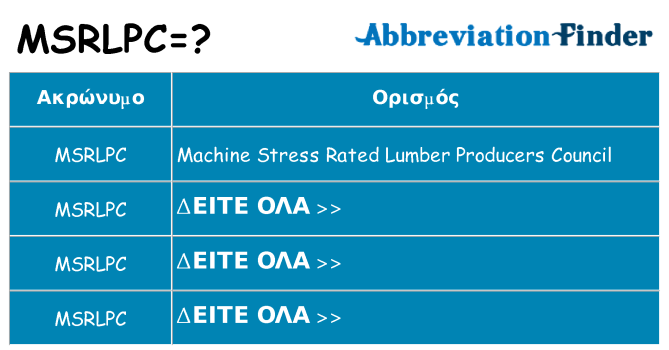 Τι σημαίνει msrlpc ηρεμήσει