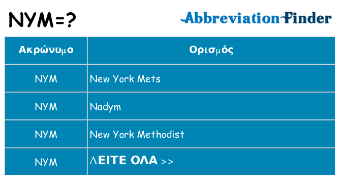 Τι σημαίνει nym ηρεμήσει