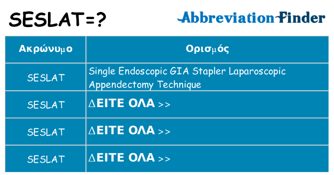 Τι σημαίνει seslat ηρεμήσει