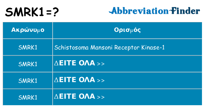 Τι σημαίνει smrk1 ηρεμήσει