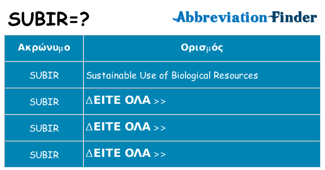 Τι σημαίνει subir ηρεμήσει