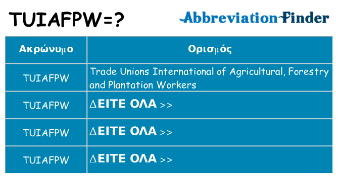 Τι σημαίνει tuiafpw ηρεμήσει