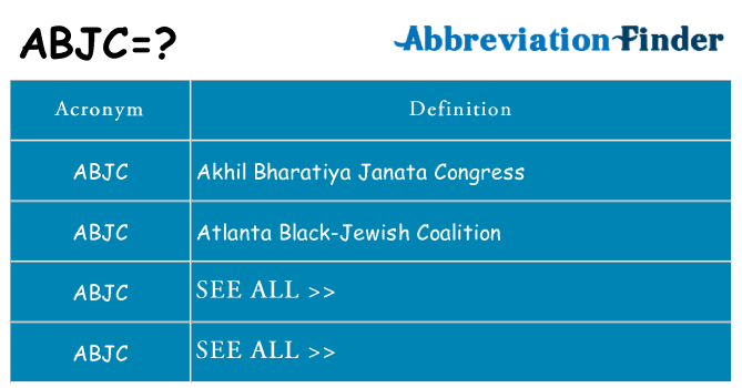 What does abjc stand for