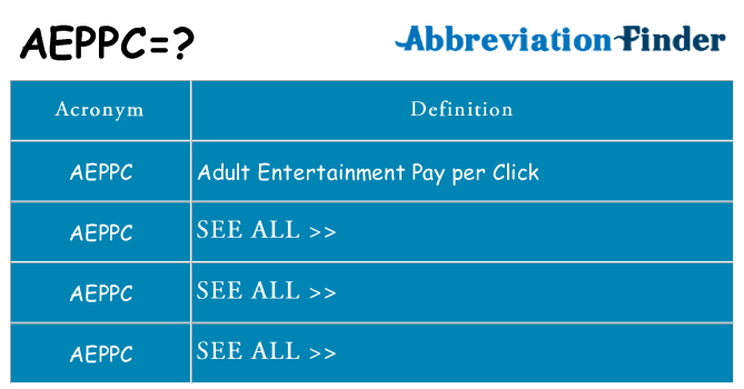 What does aeppc stand for