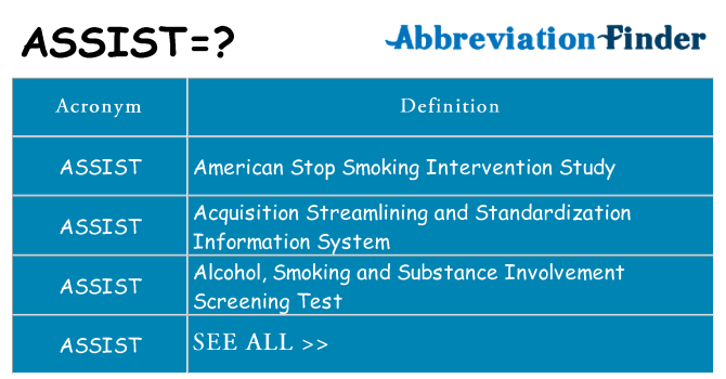 What does assist stand for