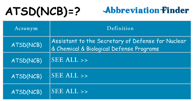 What does atsdncb stand for