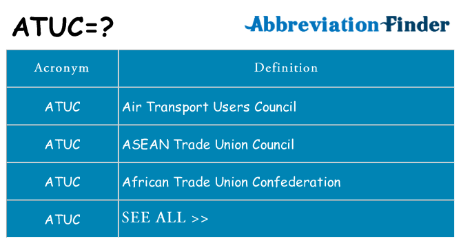 What does atuc stand for