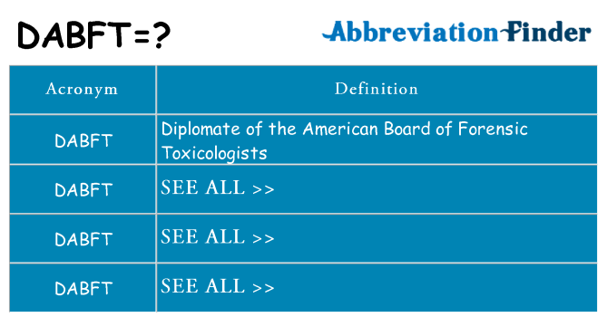 What does dabft stand for
