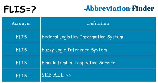 What does flis stand for