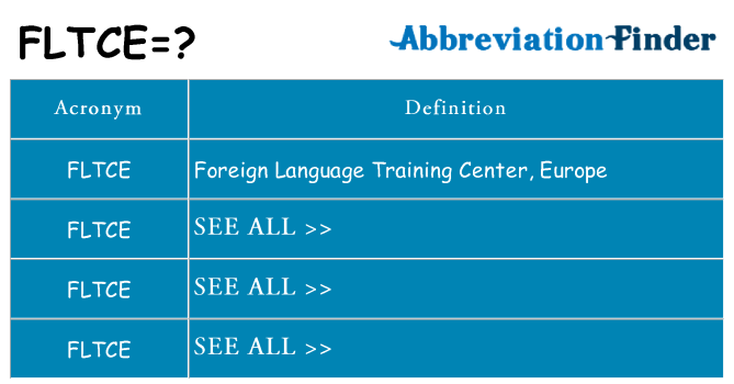 What does fltce stand for