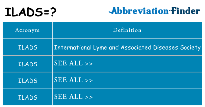 What does ilads stand for