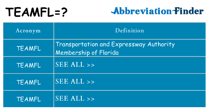 What does teamfl stand for