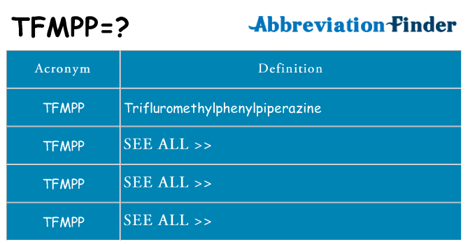 What does tfmpp stand for