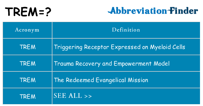 What does trem stand for