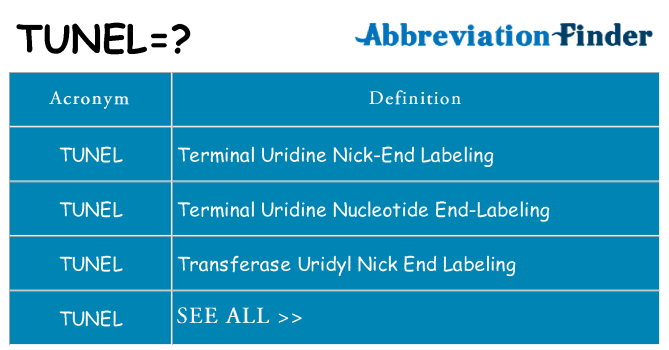 What does tunel stand for