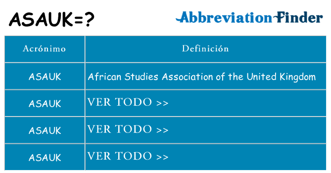 ¿Qué quiere decir asauk