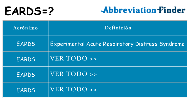 ¿Qué quiere decir eards