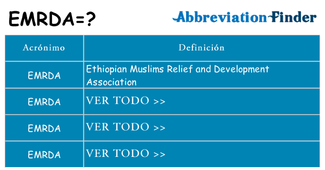 ¿Qué quiere decir emrda