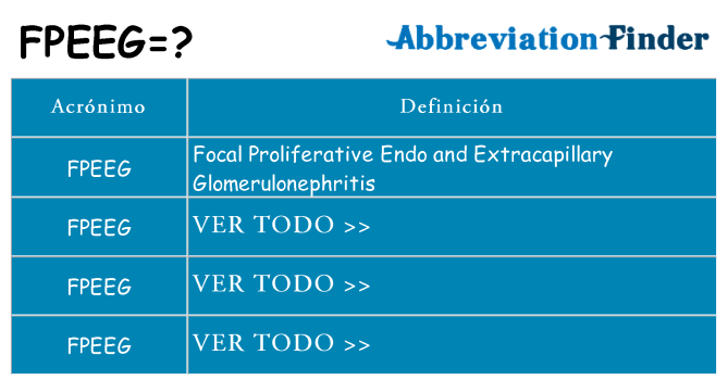 ¿Qué quiere decir fpeeg