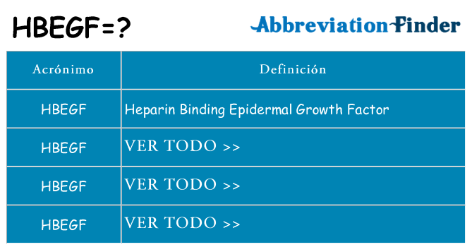 ¿Qué quiere decir hbegf