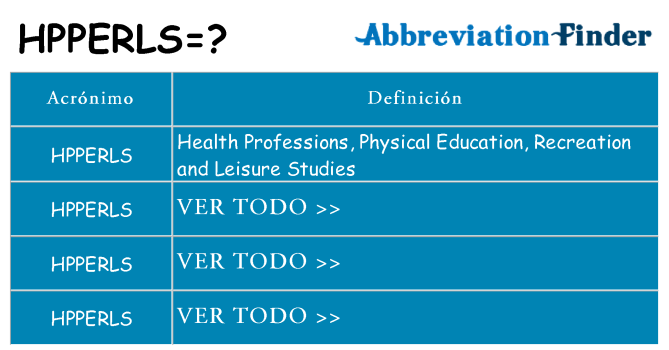 ¿Qué quiere decir hpperls