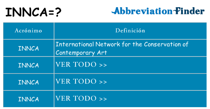¿Qué quiere decir innca