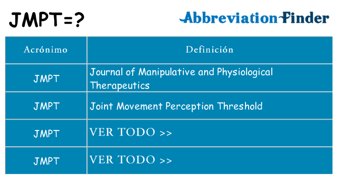 ¿Qué quiere decir jmpt