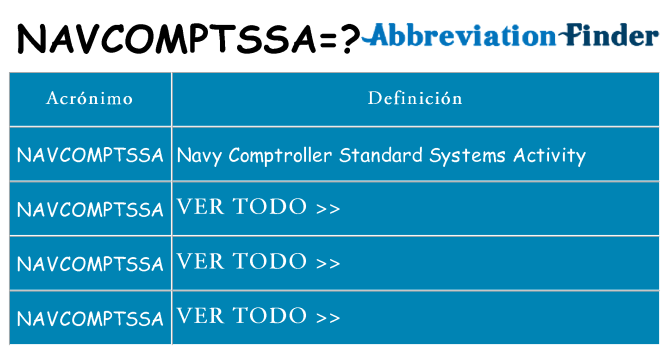 ¿Qué quiere decir navcomptssa
