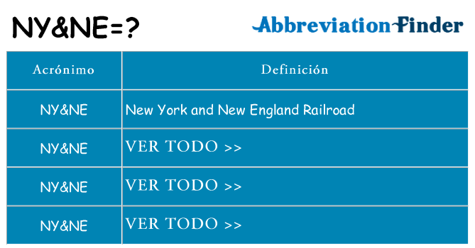 ¿Qué quiere decir nyne